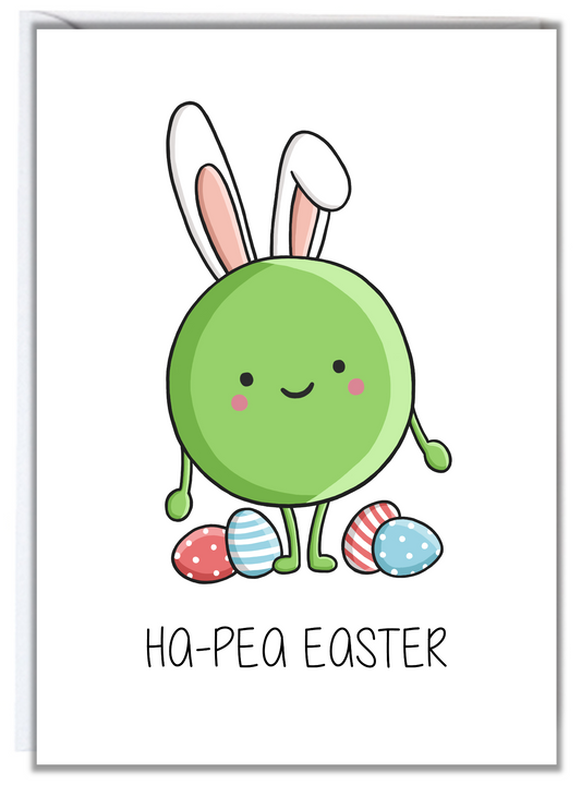 Ha-Pea Easter Card