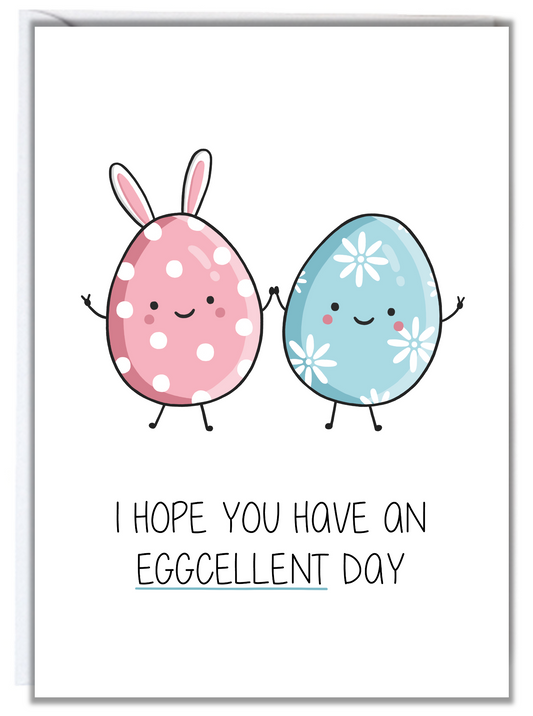 Eggcellent Easter Card