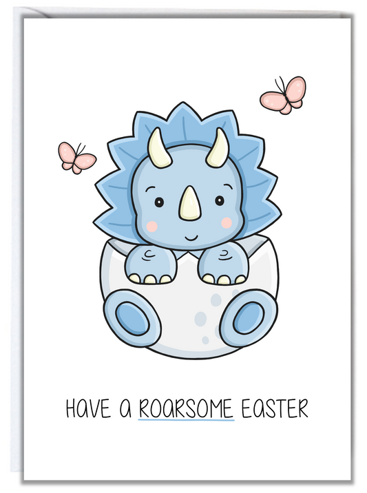 Roarsome Easter Card