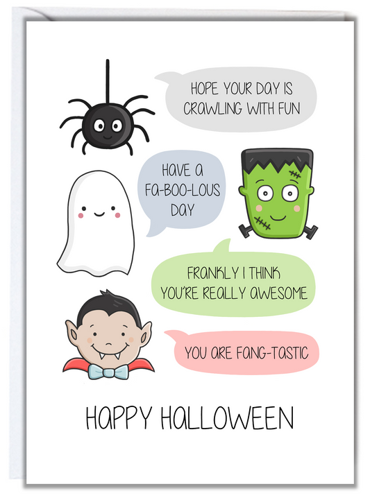 Halloween Puns Card