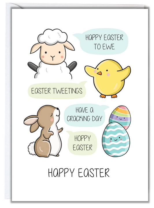 Hoppy Easter Card