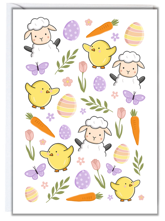 Patterns Easter Card