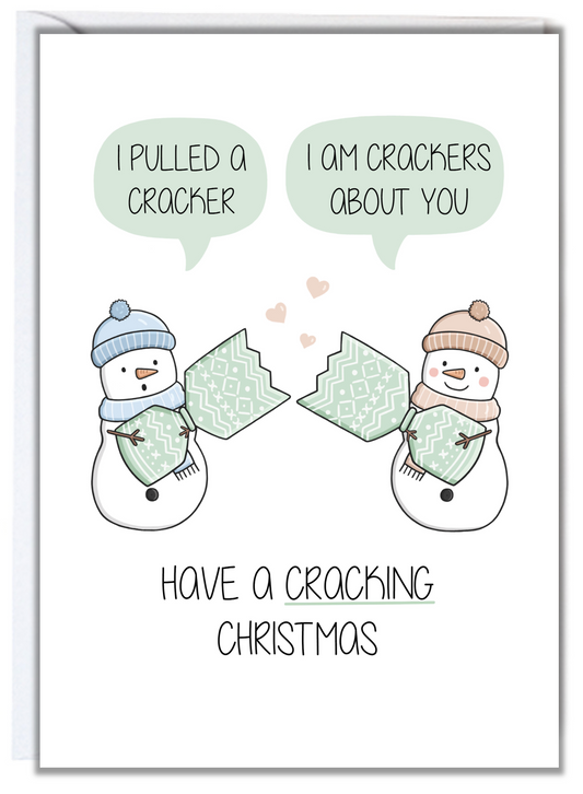 Cracking Partner Christmas Card