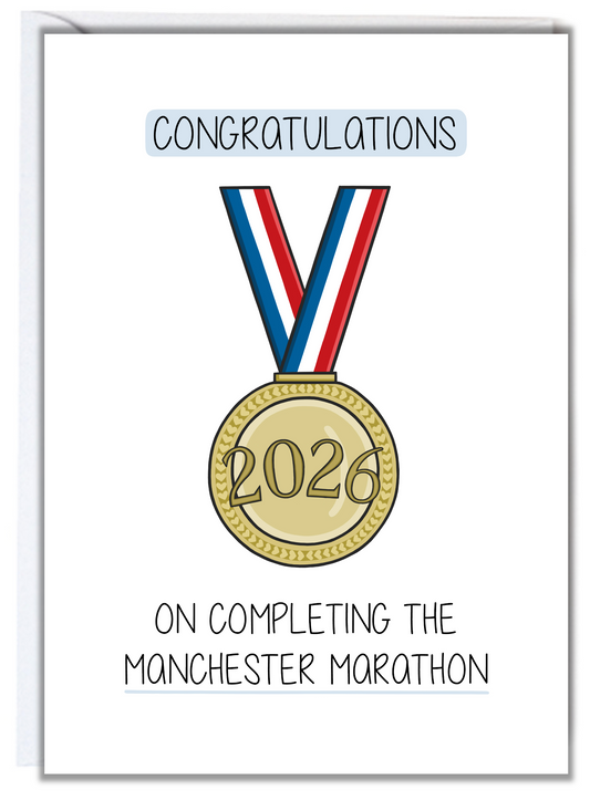 Manchester Marathon 2026 Card